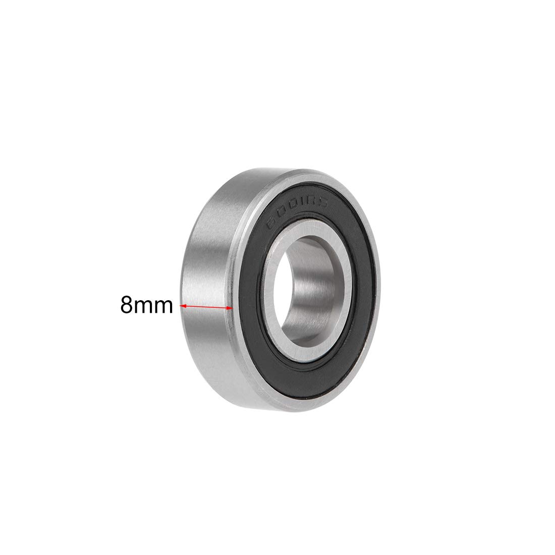 bearing dimensions 6001 2rs deep groove ball bearing 6001 ZZ 12*28*8MM   rodamiento